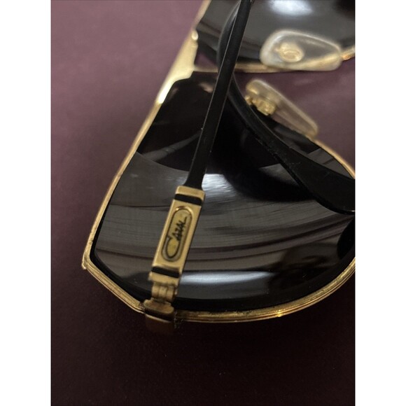 Vintage Cazal 960 Black & Gold 1970\'s Sunglasses main image 9